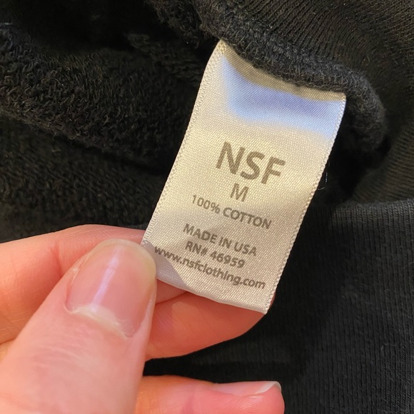 NSF high rise, lace up joggers size M - Picture 8 of 13